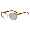 Retro Cat Eye Photochromic Anti Blue Light Myopia Glasses Ultra Light TR Fashion Near Sight Sunglasses Photochromic Lenses Women
