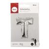 Ballon Lettre T, 40cm, 1pce. , argent