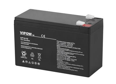 Vipow 12V/7.5Ah Gelbatterie