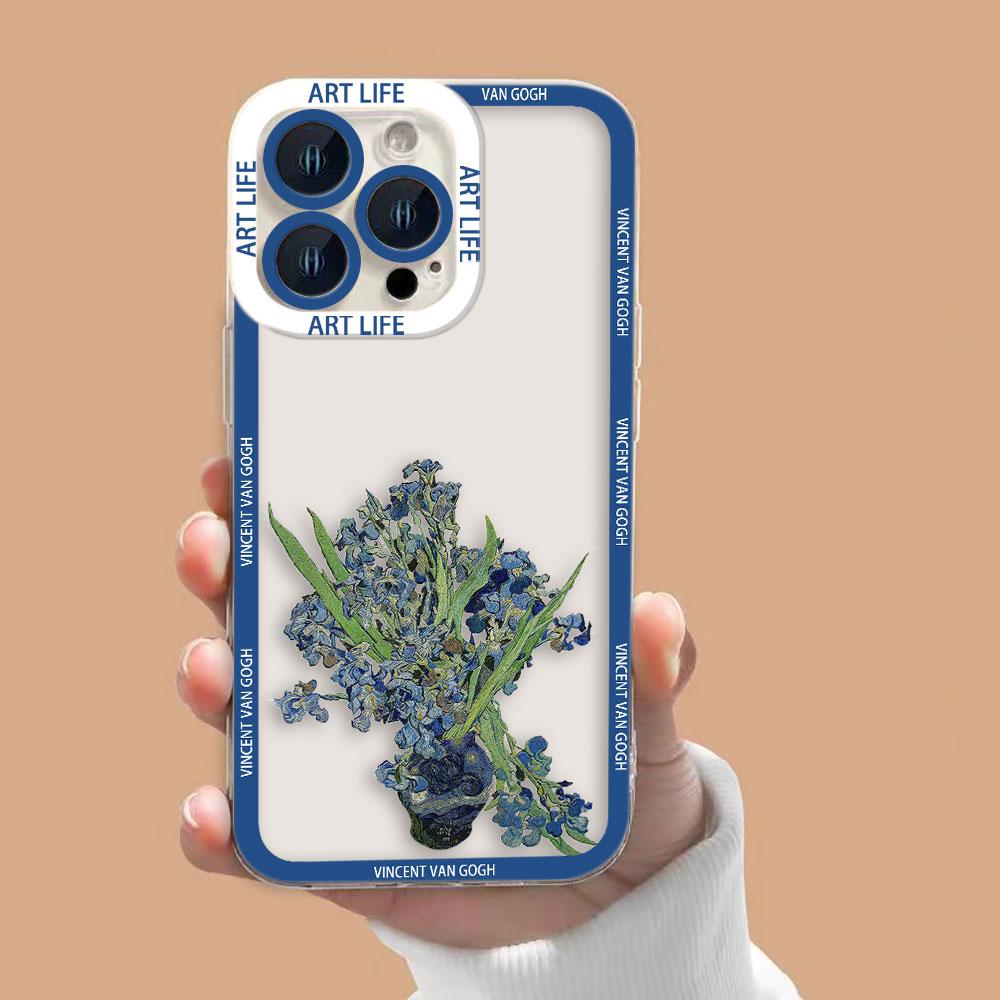 Sunflowers The Starry N-Night Clear Phone Case For Samsung A02 A03 A04 A05 A05S A06 A7 A10 A12 A13 A14 A15 A16 NOTE 10 20 Case