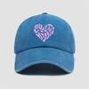 Sweet Heart Printed Visor Baseball Cap  For Man Women Hiking Fishing Vacation