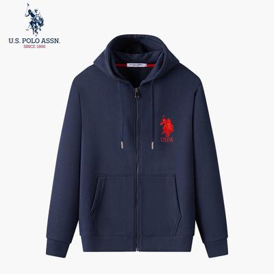 Men's Hooded Zip-Up Cardigan