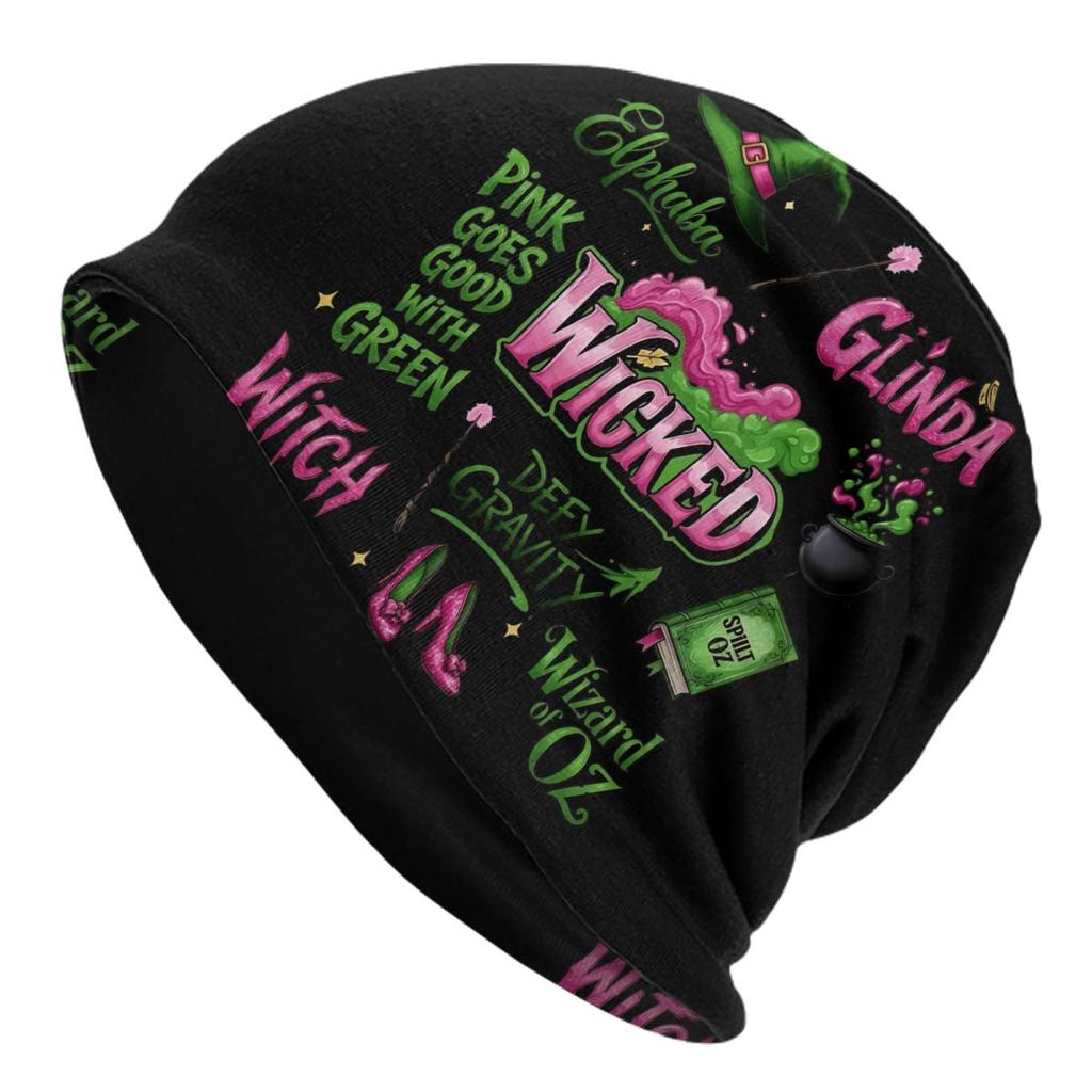 Wicked For Good Slouchy Beanie Women Unisex Winter Headwear Skullies Beanies Cap Bonnet Knitting Hats