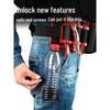 Delixi Durable Multifunctional Tool Waist Bag for Men - Sturdy, Portable Hardware Storage Solution