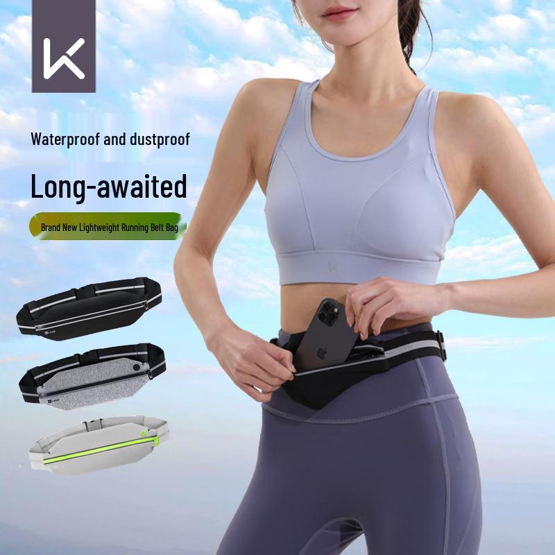 Keep Ultra-thin Waterproof Running Waist Bag One Size