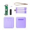 4-wire 3 Cells 18650 Battery Mobile Power Kits Self-wired Detachable DIY Charging Treasure Kit With LED Light Digital Display