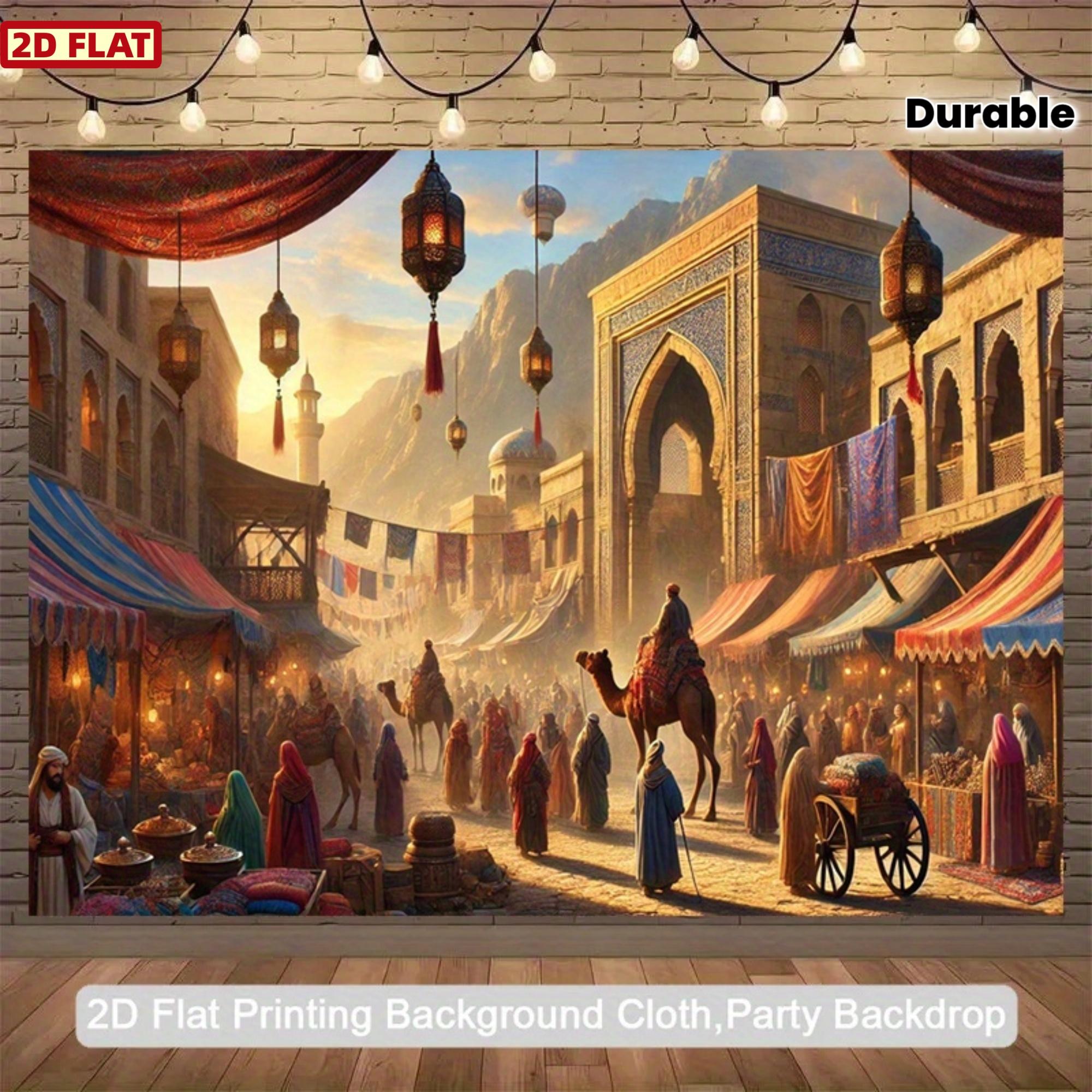 2D flat surface 1 piece of background cloth for the Middle East/Arabian market suitable for photography studios 100x150cm