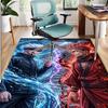 Jujutsu Kaisen Pattern Rug, Indoor/Outdoor Mat, for Picnic, Gameroom, Bedroom, Office, Living Room, Home Decor Carpet, Birthday Gift