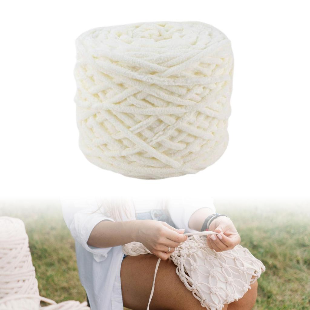 Chunky Chenille Yarn Home Decor Bulky Yarn Bulky Chunky Yarn Arm Knitting Yarn for Bags Crochet Projects Scarf Knitted Blankets