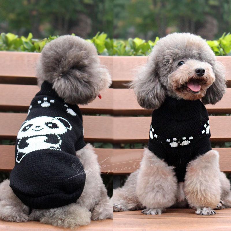 Sıcak Köpek Giysileri Köpekler için Örme Kedi Kazak Chihuahua Bulldogs Köpek Kostüm Ceket WinterKeep evcil hayvanlar için Pet Giyim