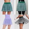 High Waist Athletic Skirt For Women With Breathable Nylon Fabric For Running And Fitness