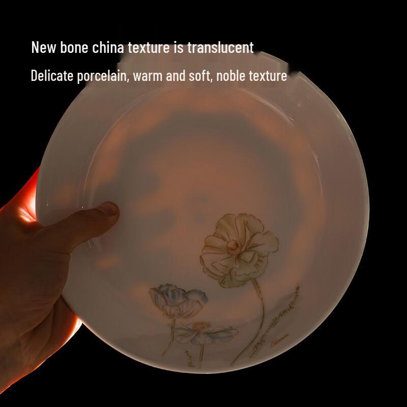 Love Lotus Enamel Soup/Salad Bowl Set