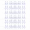 30 Pairs Mini Plastic High Heels Shoes Mini High Heels Doll Shoes for DIY Craft Dollhouse Decor Transparent