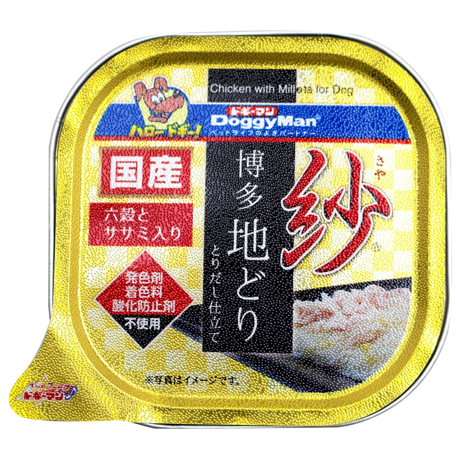

Doggyman Sha Hakata Jidori dog food with six grains and fillet