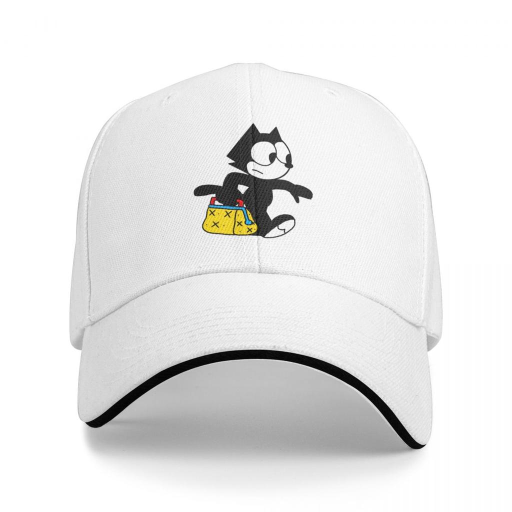 Unisex Baseball Hats Felix The Cat Keep Walking Funny Movie Streetwear Summer Sports Baseball Caps Hip Hop Cap Casquette Hats