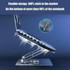 Laptop Cooling Pad Semiconductor Heatsink Laptop bracket Rods Silent Motor Gaming Notebook holder with fans Laptop Stand Cooling