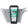 12pcs 45# Steel Spanner Wrench Set High Hardness AntiRust Hand Tool Set Kit