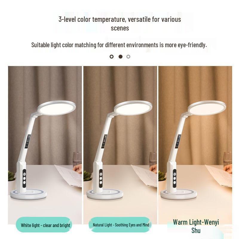 Rechargeable Touch-Control Eye-Protection Desk Lamp for Students and Children