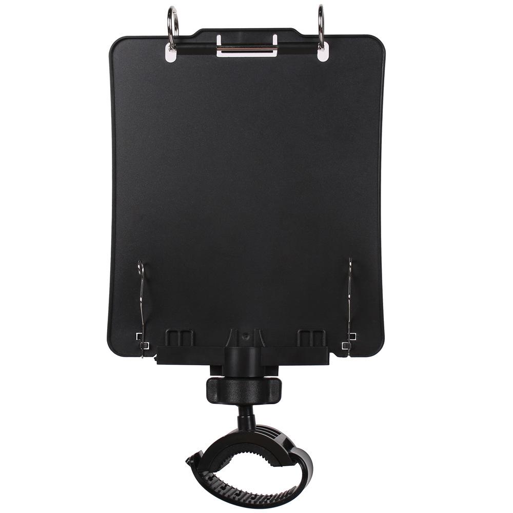 Portable Black Trumpet Marching Lyre Music Clip Stand