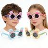 Kids Polarized Sunglasses Shatter-Resistant Children'S Sunglasses Uv400 Shades Flexible Bunny Ear Sunglasses For Parties Gifts