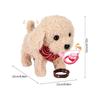Remote Electronic Plush Dog Interactive Plush Dog Toy With Remote Control Realistic Barking Movement For Kids Playtimes