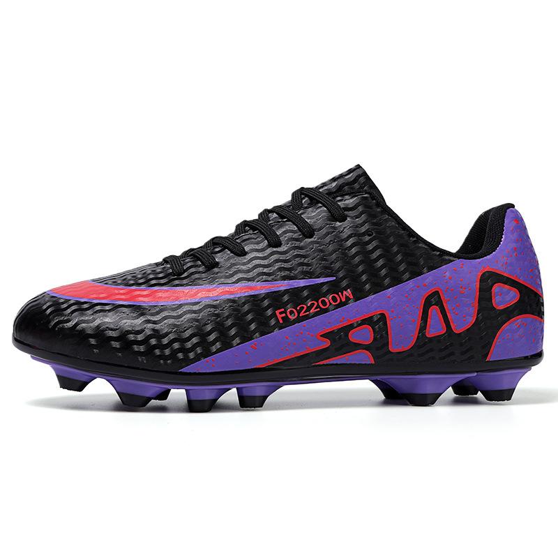 New Football Shoes Men'S Low-Top Ag Long Nails Women'S Broken Nails Youth Grass Game Training Professional Football Shoes
