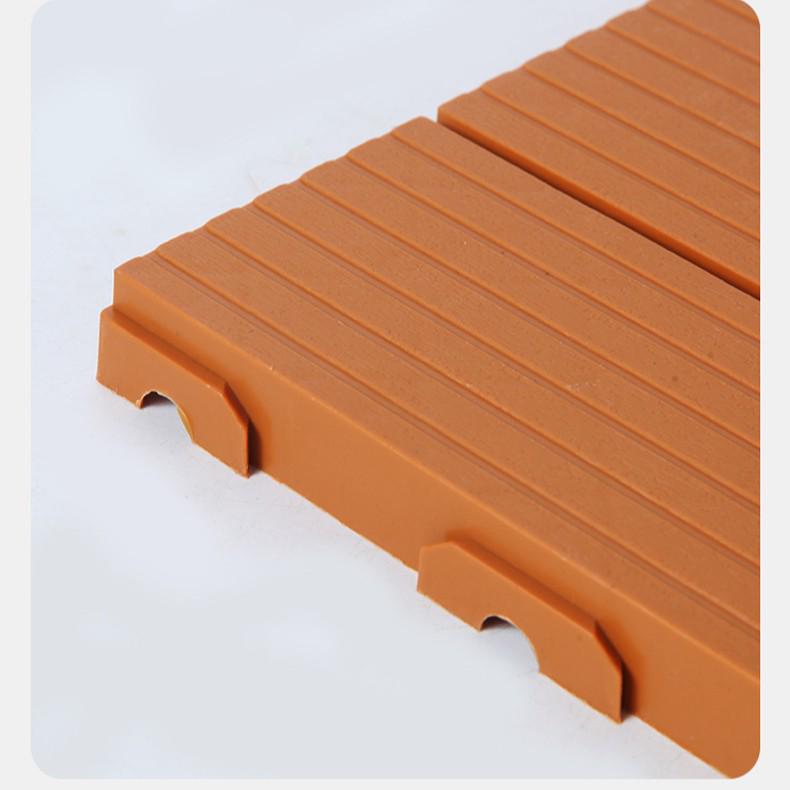 Pavimentazione per Terrazze in PVC Grande ad Incastro - Ecologica, Anticorrosiva, Facile da Installare da Soli