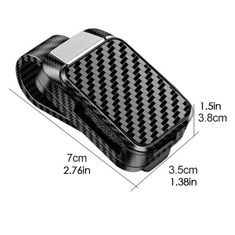 Sunglass Clip For Car Visor Stylish Multi-functional Eyeglass Holder Stable Non-slip Portable Automobile Accessories For Money