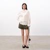 GREEN BELT Women's Tencel Linen A-line Cargo Shorts