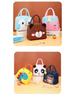 3D Cartoon Thermal Bento Bag - Insulated Lunch Box with Aluminum Foil Lining