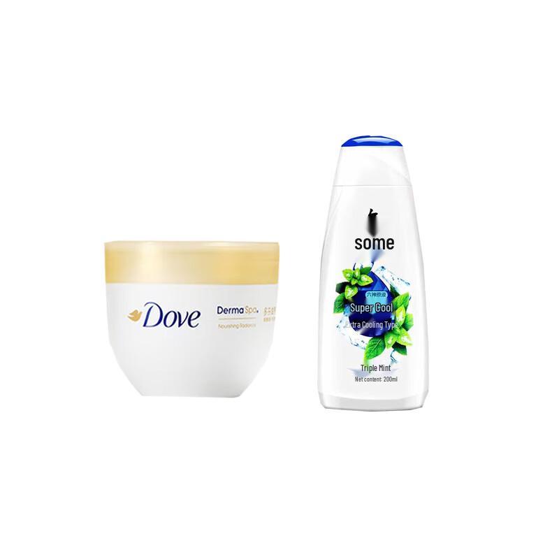 

Dove Body Lotion & Liushen Shower Gel Bundle