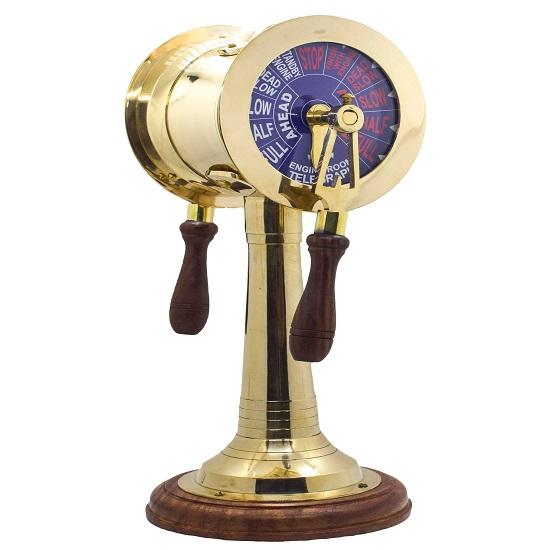 

Ретро телеграфный колокол высота 35,56 см звуковой рычаг машинное отделение заказ телеграф руководство