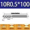 65° Metal Ceramic Flat-Bottom End Mill/Ball Nose End Mill/High-Gloss Mirror Face Mill