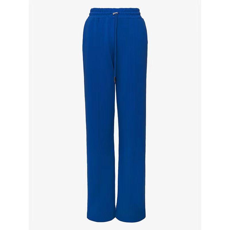 

Модный стиль Осень Толстовка на молнии Худи Куртка + Свободные повседневные брюки Куртка-худи + Брюки Blue pants S