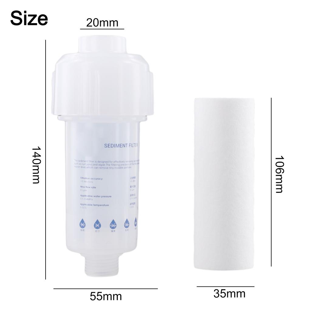 Water Filter Pre-filter Accessories Bathroom Fittings For Washing Machine Kitchen Parts Replacements Practical