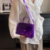 Waterproof Clear Tote Bag Portable Handbags Simple Women's Bag  Commuting