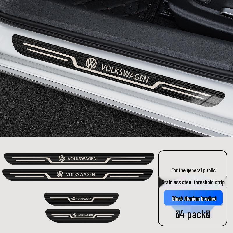 Volkswagen Tharu Door Sill Protector 2019-2023 - Anti-Scratch Welcome Pedal Strip