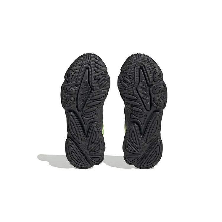 Adidas Ozweego Big Kid Luminescent Kids Sneakers Black Core-Black Solar-Green HQ1637