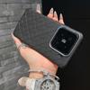 Rubik's Cube Embossed Full Coverage Magnetic Phone Case for 15 Pro - Drop-Proof Protection
