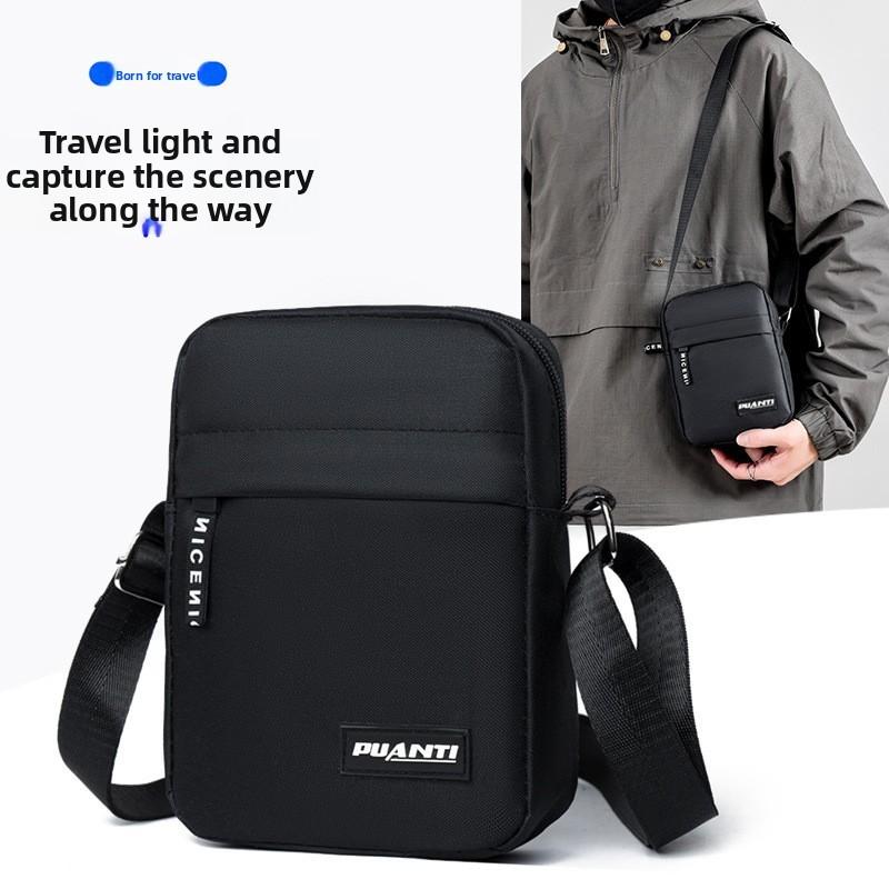 Mens Nylon Crossbody Bag With Lightweight Design For Daily Use