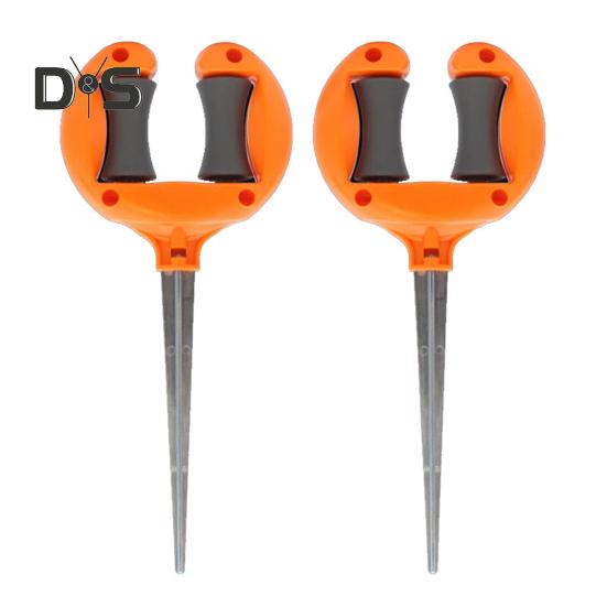 Schlauchführungsspieß, Gartenschlauchhalter mit Rollen, Bodeneinschub, Schlauchführung, hält den Schlauch von Blumenbeeten fern, schützt Pflanzen für präzises Gießen