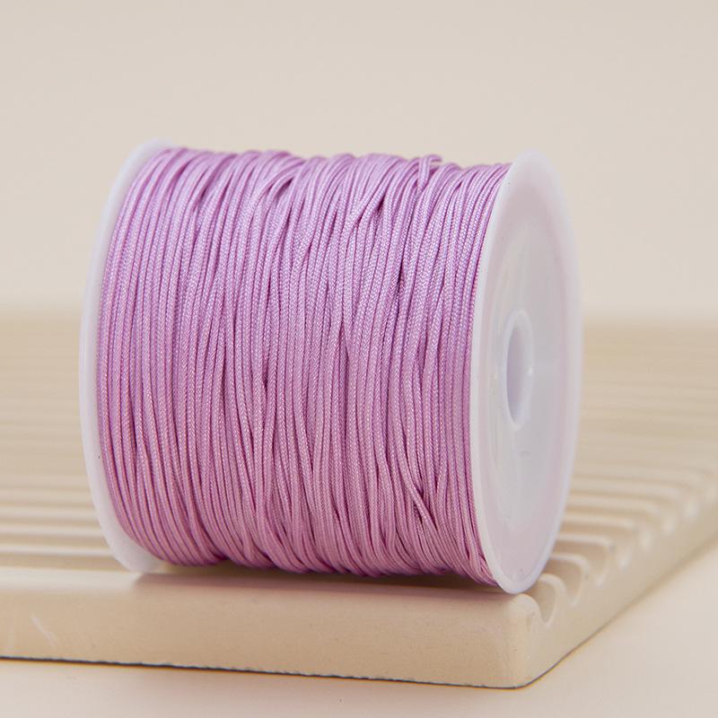 Jade Wire No. 72: 0.8mm Braided Rope for Handmade Jewelry, Bracelets & Pendants