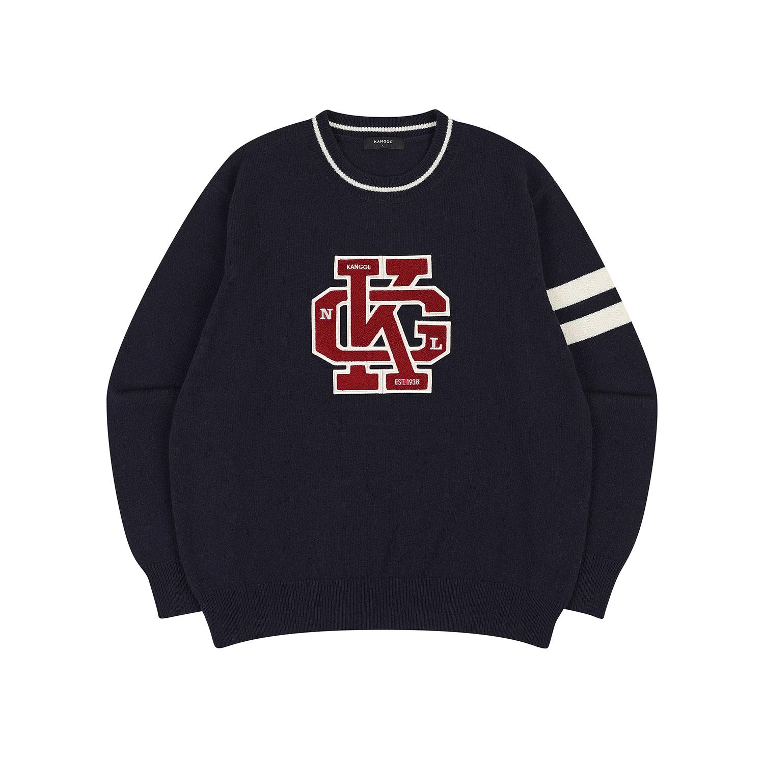 Kangol College Symbol Sweater 1888 Navy Navy/S