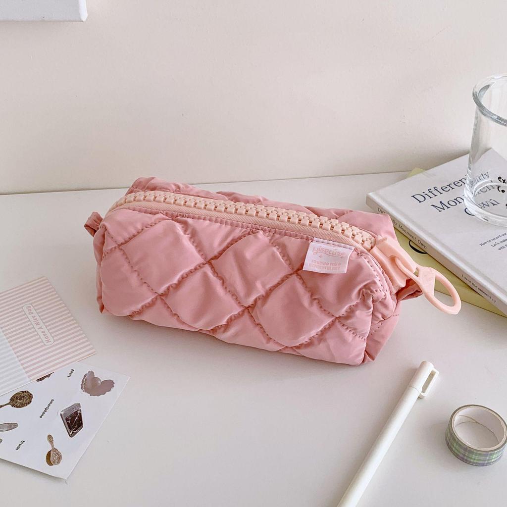 Portable Large-Capacity Makeup & Stationery Bag for Girls