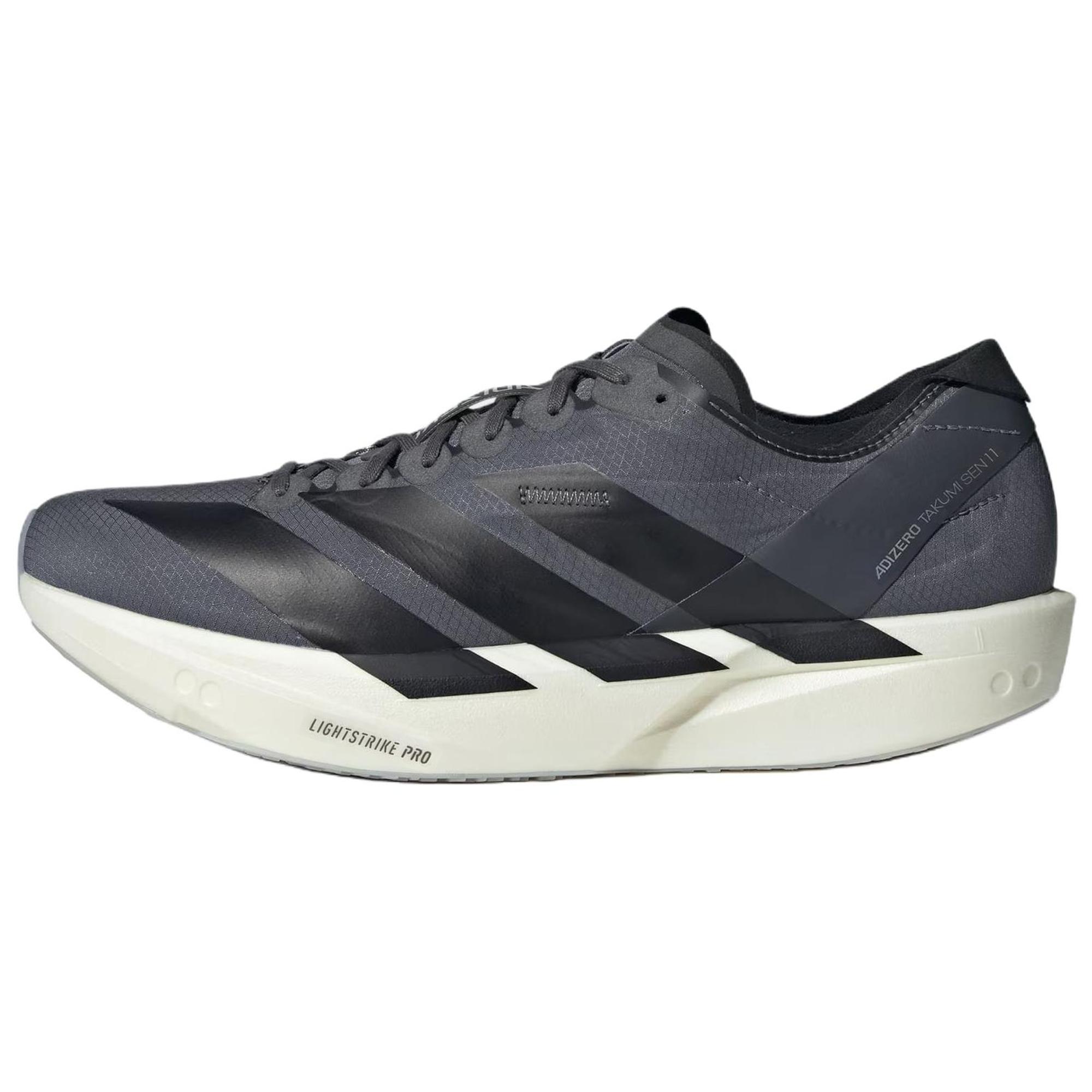 

Adidas Adizero Takumi Sen 11 Удобная посадка Гоночные Беговые Кроссовки Мужская Обувь Темно-Серый JS1903 40⅔
