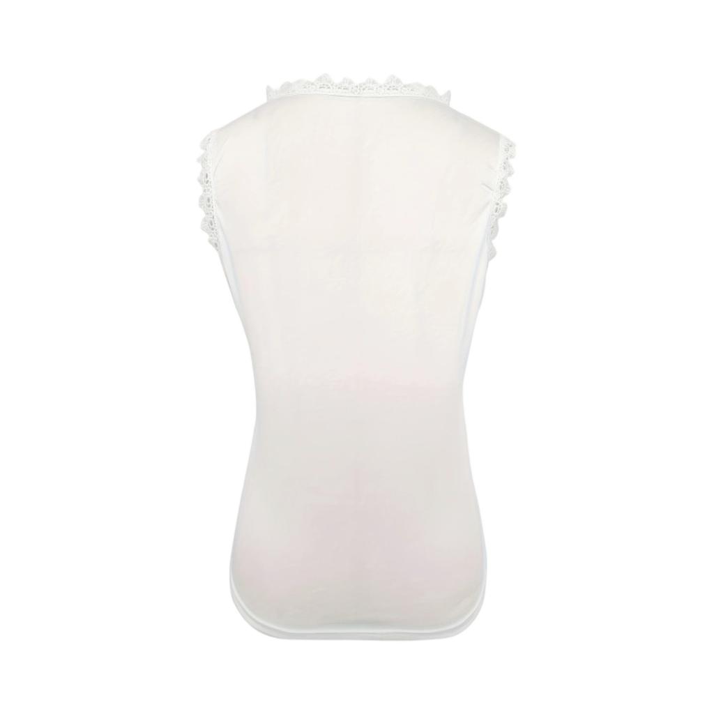 Women’s Sleeveless Lace Crochet Tank Top Square Neck Floral Hollow Out Blouse Scalloped Hem Casual Summer Shirt