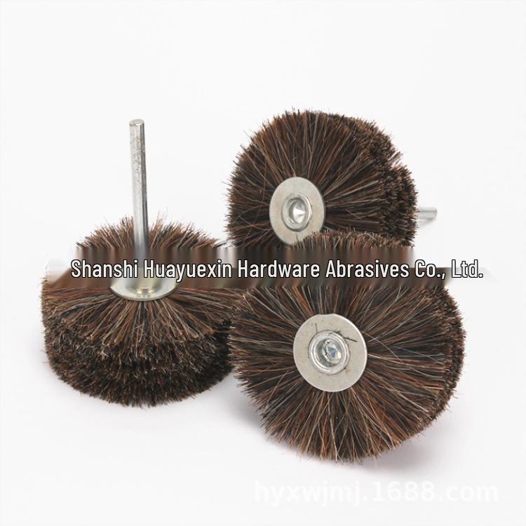 Sisal Horsehair Polishing Head for Wood Relief and Root Carving