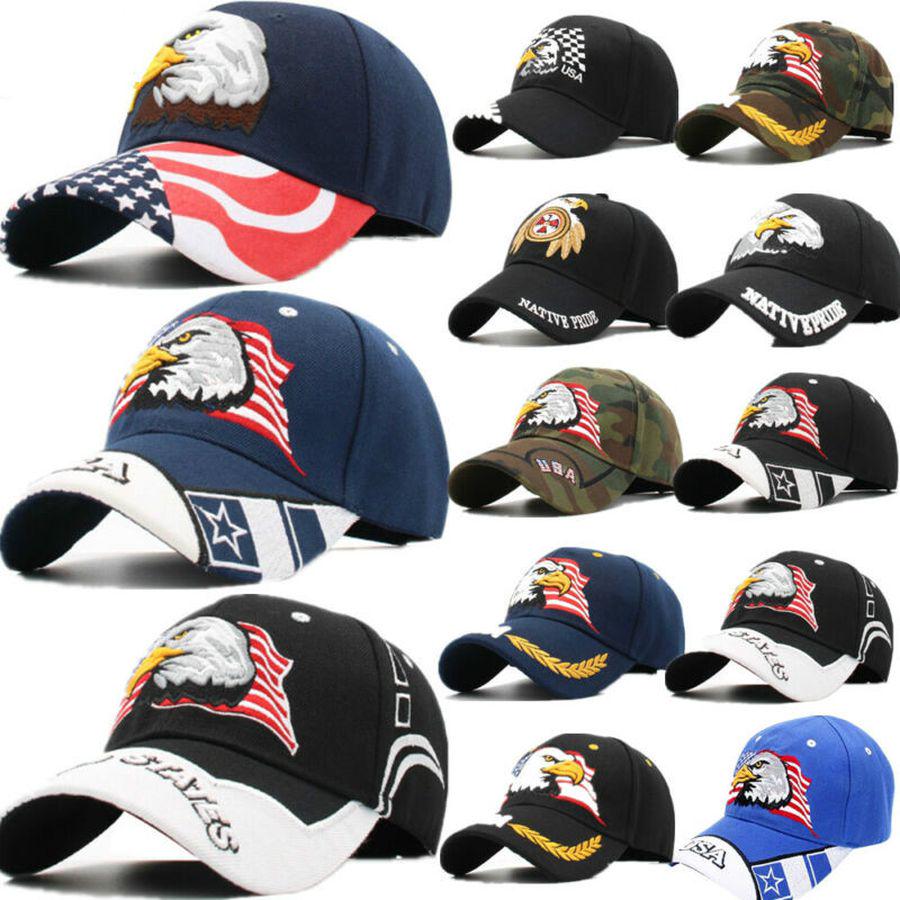 Eagle Flag Baseball Cap 