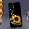 Beautiful Yellow Sunflower Phone Case For Oppo A79 A18 A38 A58 A78 A98 A17 A40 A60 A80 A16 A76 A96 A15 A74 A94 A54 A77
