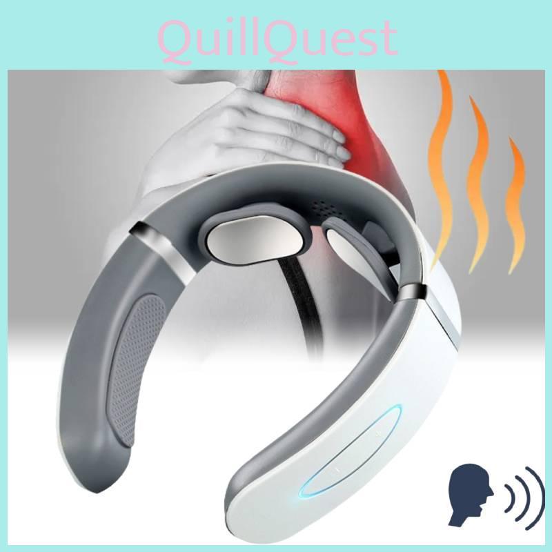 Smart Neck Massager With Pulse Therapy And Heating Function For Ultimate Relaxation